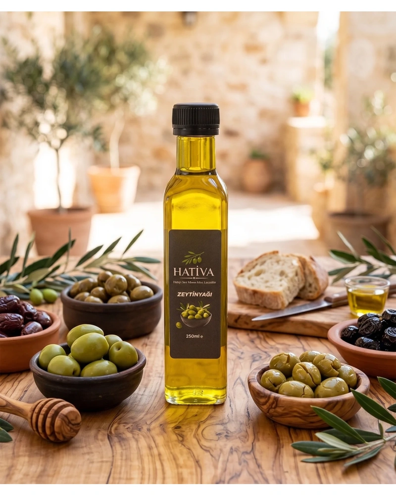 Soğuk Sıkım Zeytinyağı – 250 ml