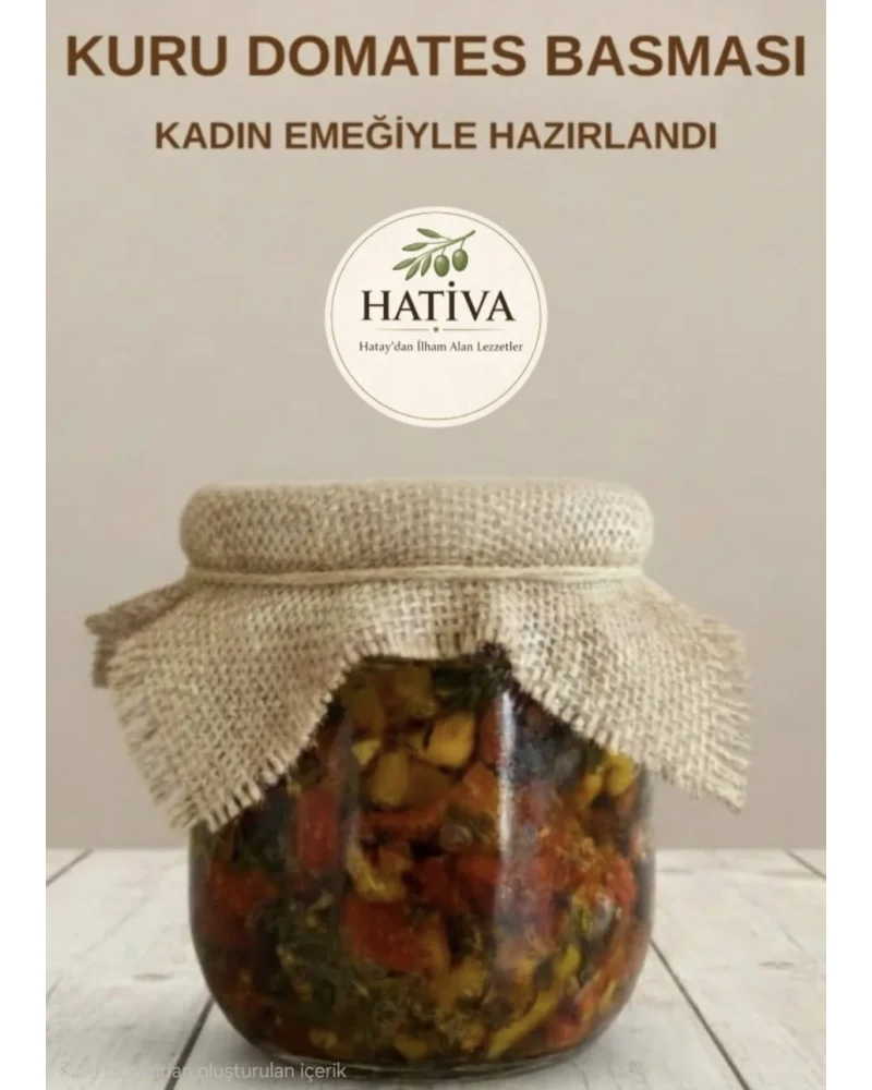 kuru domates basması