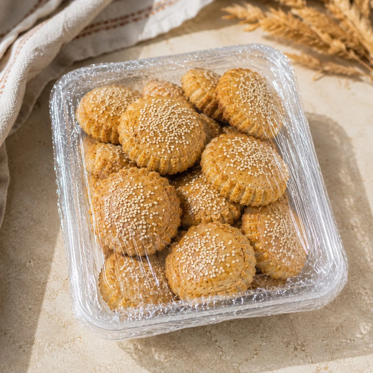 Hatay Tereyağlı Cevizli Kömbe Hatay Tereyağlı Cevizli Kömbe 1 Kg - Görsel 1
